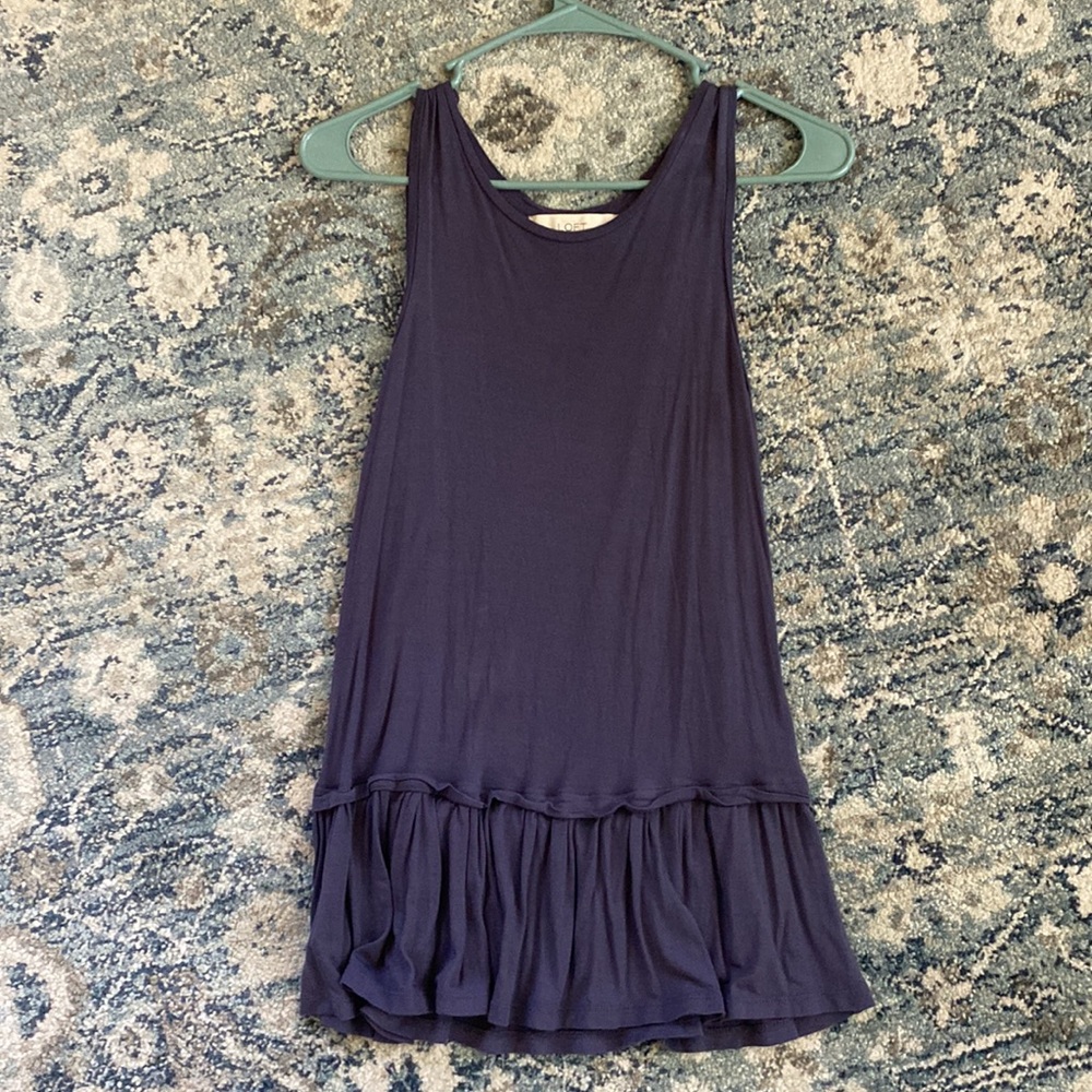 Purple tank